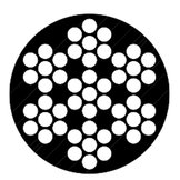 RVS staalkabel 7x7 geplastificeerd