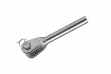 Gaffelterminal design met inwendig draad M6