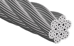 RVS staalkabel &Oslash;2,5mm 7x19