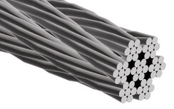 RVS staalkabel &Oslash;8mm 7x7