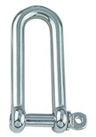 RVS D-sluiting 8mm lang