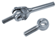 Draadoog klein met een gat van &Oslash;8mm