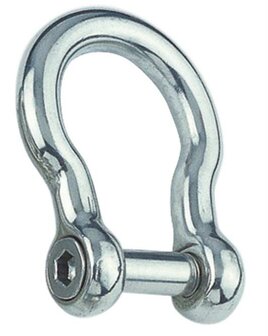 RVS Harp-sluiting 8mm met inbus pen 