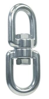RVS wartel oog - oog &Oslash; 16mm