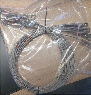 Gaffelspruit (kabel op gaffel van polyvalken) L=2080mm