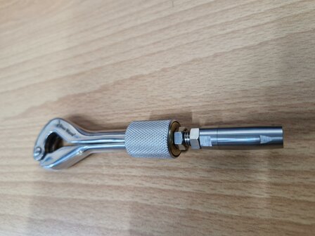 Dyneemlijn 8mm aan beide kanten design pelikaanhaak M8 