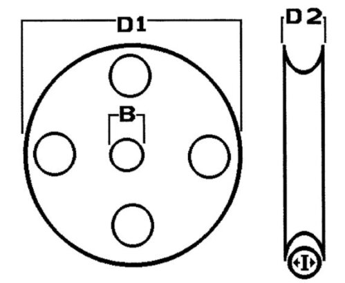 staaldraad schijf Ø 80 mm hardweefsel