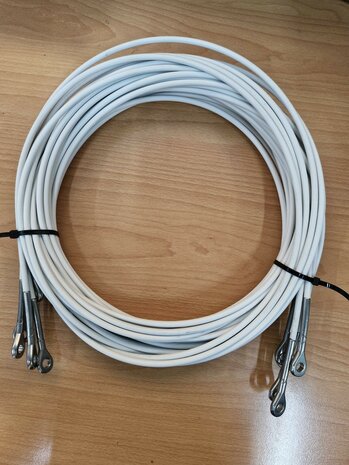 Voorstag polyvalk kabel 4/6 L=5,30 meter