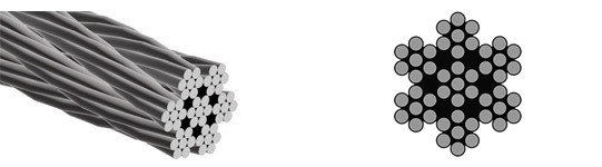 RVS Staalkabel 7x7 RVS-Staalkabel-7x7